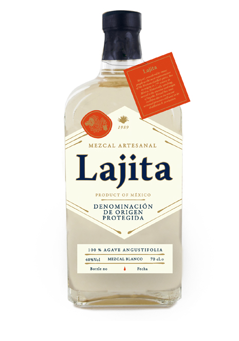 MEZCAL ARTESANAL “LAJITA” BLANCO 100% AGAVE ESPADÍN